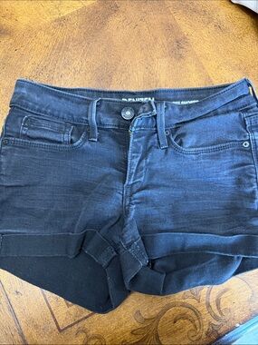 Levi's Dark Blue Denim Women's Shorts